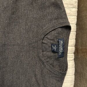 Brooks Brothers Charcoal Short Sleeve Tee